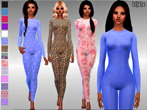 S4 Snuggly Onesies By Margeh 75 At Tsr Sims 4 Updates