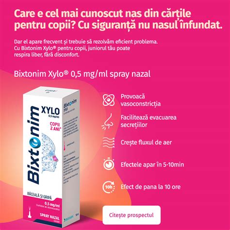 Bixtonim Xylo® Copii 2 Ani Spray Nazal Bixtonim