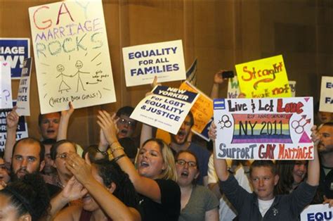 New York Lawmakers Approve Gay Marriage Long Island Press