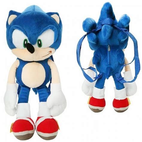 Sonic The Hedgehog 17 Plush Backpack