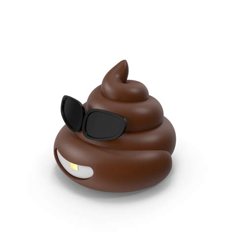 Poop Emoji With Glasses Png Images And Psds For Download Pixelsquid