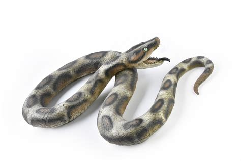 Snake Giant Anaconda Foam Filled Latex Rubber Snake 87 Inches Long 4