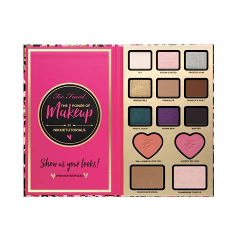 Discover short videos related to nikkietutorials palettes on tiktok. Too Faced The Power Of Makeup by NikkieTutorials ...