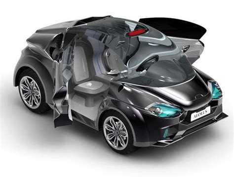 Aeolus Hybrid Subcompact Vehicle City Car Concept For The Future
