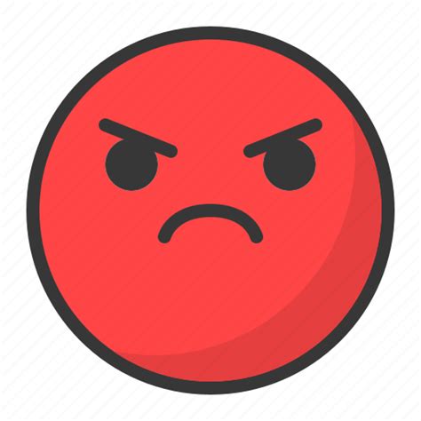 Angry Emoji Emoticons Mad Mean Icon Mad Emoji Png Fly