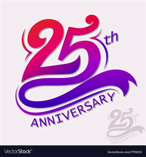 Anniversary Wishes For Friends 25 Year Anniversary Anniversary Logo