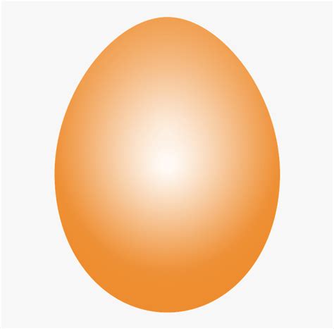 Orange Easter Egg Clipart Circle Hd Png Download Kindpng