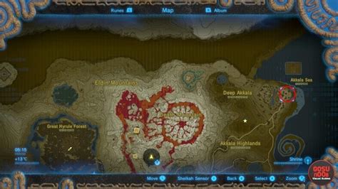 Zelda Breath Of The Wild Akkala Ancient Tech Lab Location Guide
