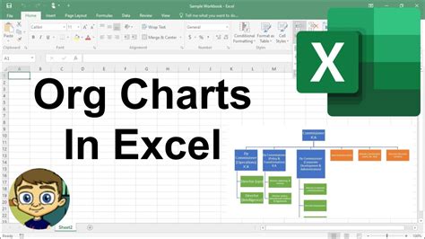 Creating Organization Charts In Excel Youtube