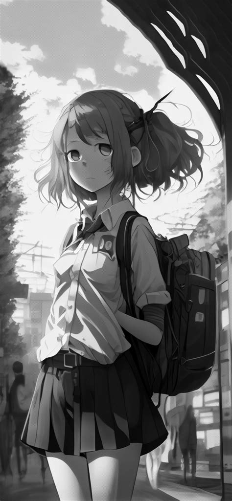 Anime Schoolgirl Wallpapers 4k Aesthetic Anime Girl Wallpapers