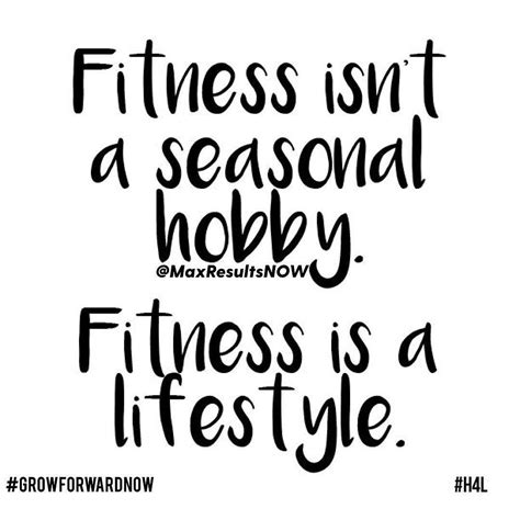 Fitness Is A Lifestyle Growforwardnow