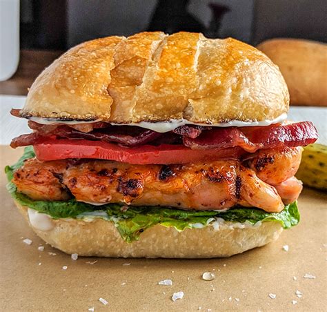 Chicken Caesar Sandwich With Bacon On The Go Bites