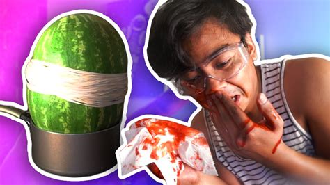 Exploding Watermelon Challenge Extreme Youtube