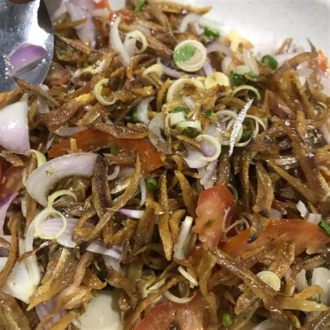 Sambal kering kentang dan ikan bilis. Kakak Kongsi Resepi Kerabu Ikan Bilis Limau Kasturi ...