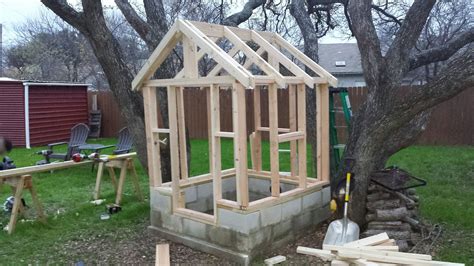Framing Completed Next Step To Put On The Tin Roof And Trim Out The