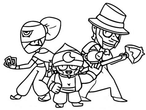 Our brawl stars skins list features all of the currently and soon to be available cosmetics in the game! Coloring and Drawing: Brawl Stars Coloring Pages Darryl