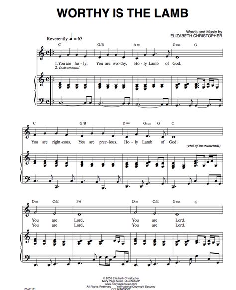 Worship Sheet Music Lead Sheets Sheet Music Christian Song Lyrics