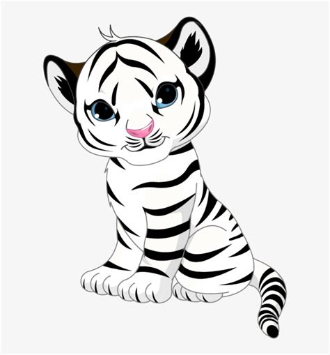 Baby White Tigers Drawing