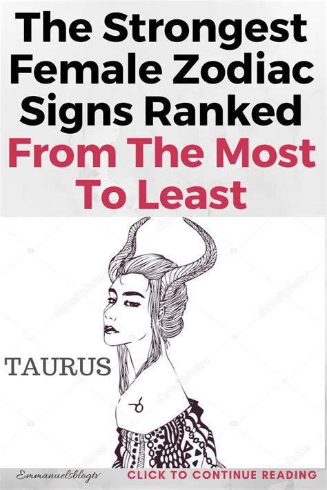 They are considered one of the most nurturing signs of the zodiac.their love of security leads them to take friendships and relationships very seriously. The Strongest Female Zodiac Signs Ranked From The Most To ...