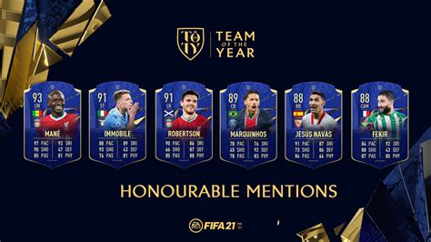 Fifa 21 Toty Team Of The Year Squadra Dellanno