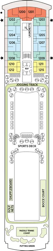 Seven Seas Explorer Deck plan & cabin plan