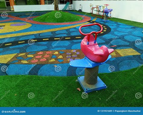Playground Still Beautiful In Color Every Day Stock Image Image Of