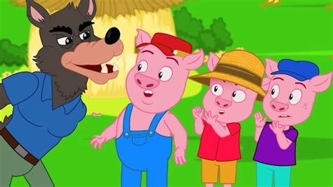 Les Trois Petits Cochons Dessin Animé En Français Conte Pour