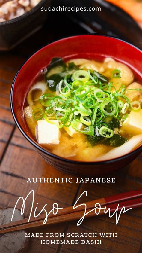 Homemade Miso Soup With Tofu Artofit