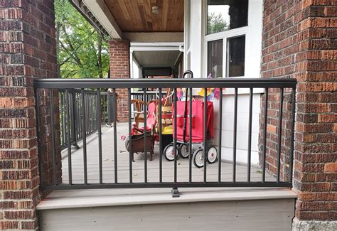 How to build deck railing. R1 Aluminum Railing Deck Install in Toronto by Diamond Railing