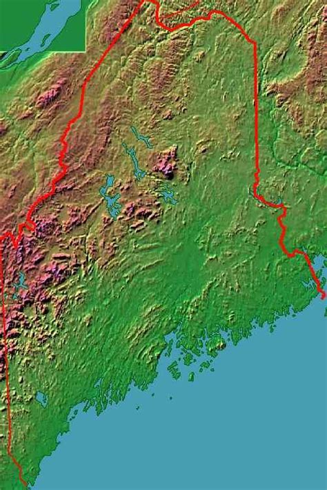 Maine Maps Hunting And Fishing Maps