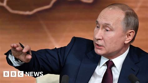 Putin Defends Rebel Leaders In Eastern Ukraine Bbc News