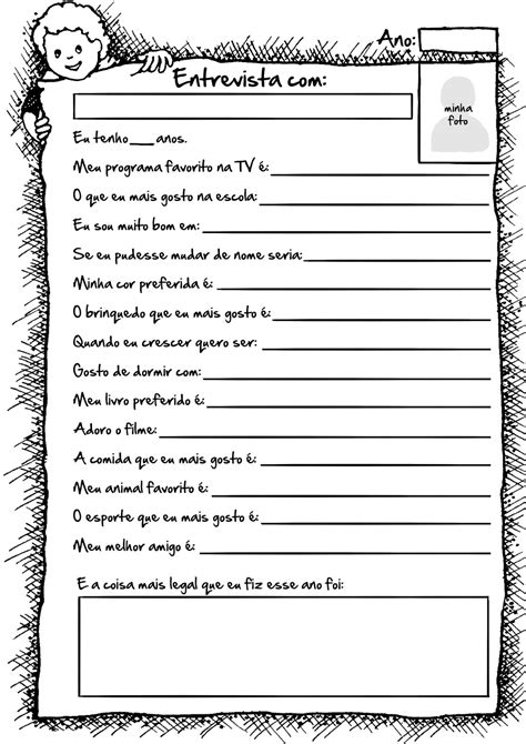 Texto Entrevista Com Interpretação 7 Ano