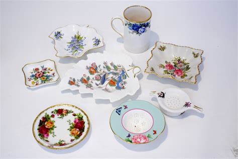 Group Of Various English Porcelain Including Wedgwood Royal Estate