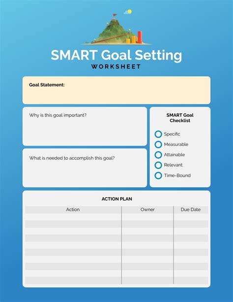 17 Goal Setting Worksheets And Templates To Help You Succeed