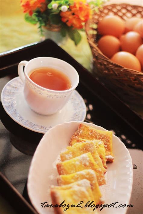 Roti salut telur + susu pekat manis paling sedap. ROTI TELUR BERGULA | AIR TANGAN ZUHAIDA