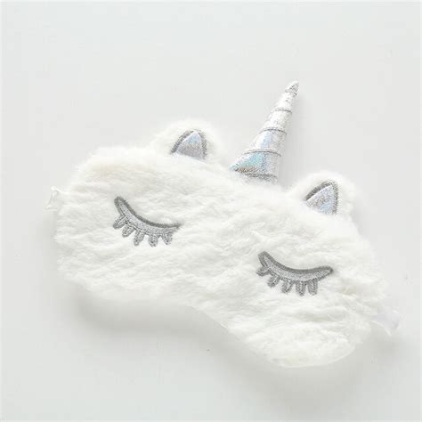 Plush Unicorn Eye Mask Cute Animal Unicorn Girls Toys Sleeping Mask