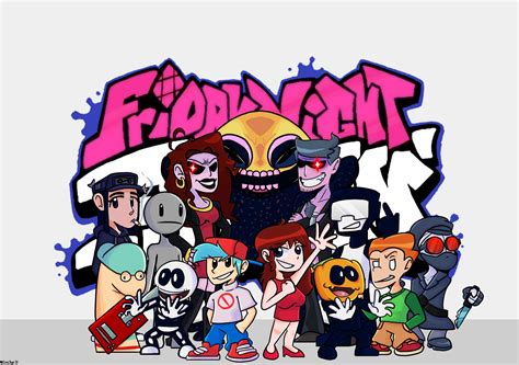 Were you looking for the week or the similarly named background characters? Gettin Freaky on Friday Night by ImL3go on Newgrounds
