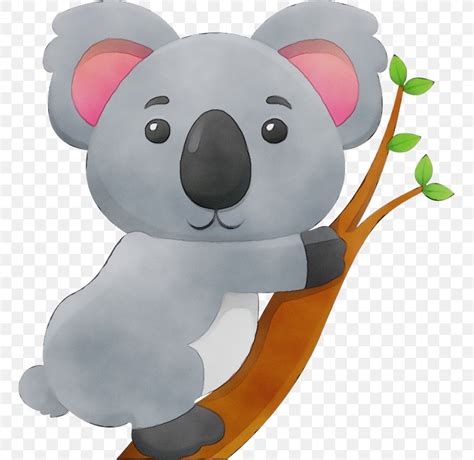 Koala Cartoon Animal Figure Clip Art Bear Png 757x797px Watercolor