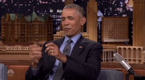 President barack obama holds the daughter of former staff member darienne page rakestraw in the cross hall of the white house on april 3, 2015. New trending GIF tagged jimmy fallon barack obama ...