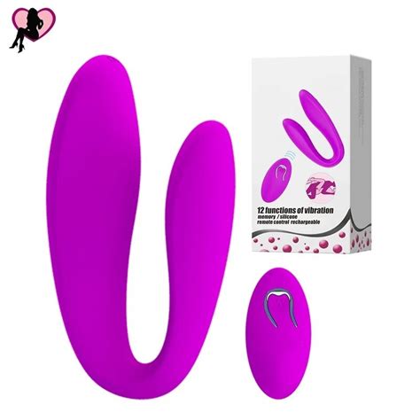 Waterproof U Type 10 Speed Vibrators For Women Usb Rechargeable G Spot Couples Vibrator Clitoral