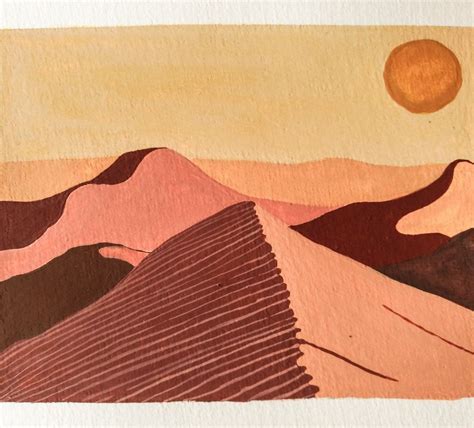 Sahara desert #paintyourmemories | Desert painting, Desert art, Desert colors