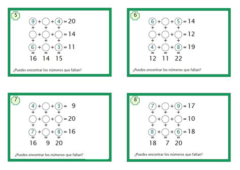 Juegos Matematicos De Sumas 2 Orientación Andújar Recursos Educativos