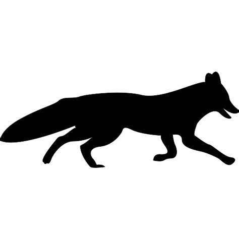 It is an awesome site with a lot of free svg files. Fox shape - Free animals icons