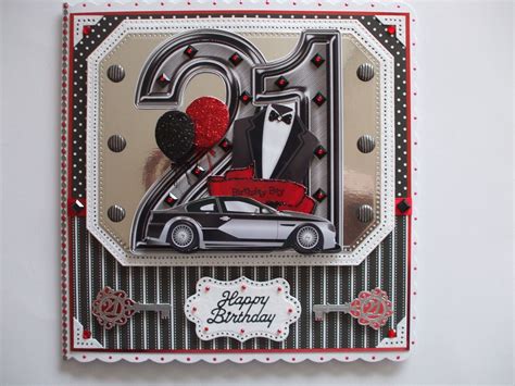 Updated on april 22, 2021. Handmade 21st Birthday Card For Male | 21st birthday cards ...