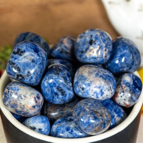 Sodalite Tumbled - The Crystal Council