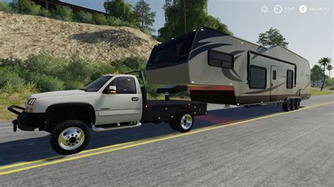 Farming Simulator 19 Camper And Toy Hauler Mods Youtube