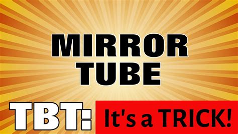 Mirror Tube Silk Magic Trick MagicTricks Com YouTube
