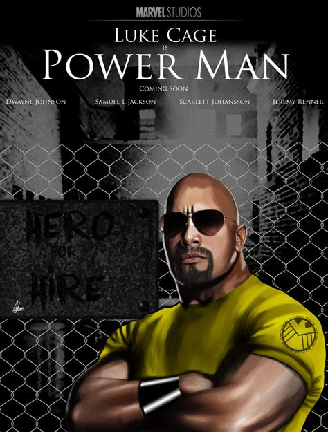 Luke Cage Power Man Movie Poster By Wild Theory On Deviantart