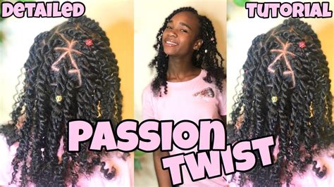 How To Quick And Easy Passion Twist Tutorial Very Detailed Rubber