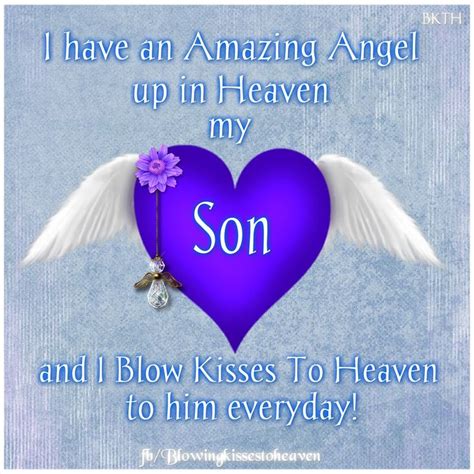 So, you can share it via cards and a custom message on social media to your family and friends. Missing my son | Missing My Loved Ones in Heaven ...